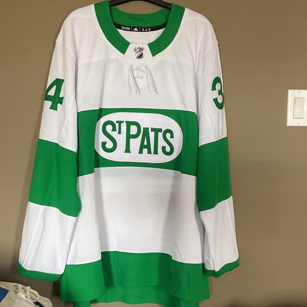 Austin Matthew St Pats jersey Adidas with matching hat